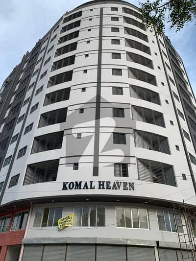 2 Bed DD On 1300 Sq. Ft, Flat For Sale In Brand New Project "Komal Heaven" Located At "Gulistan. E. Jauhar", Block-2, Near To Main University Road.