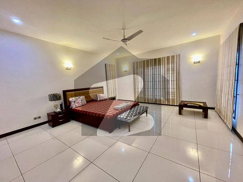 Modern Furnished Bungalow 2000 Yards With Swimming Pool Huge Garden Secure Area In Defence Phase 8.