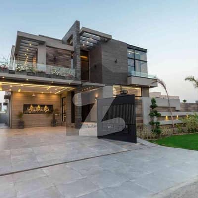 Heading: "Luxurious One Kanal Designer House : Elegant Living at Its Finest"