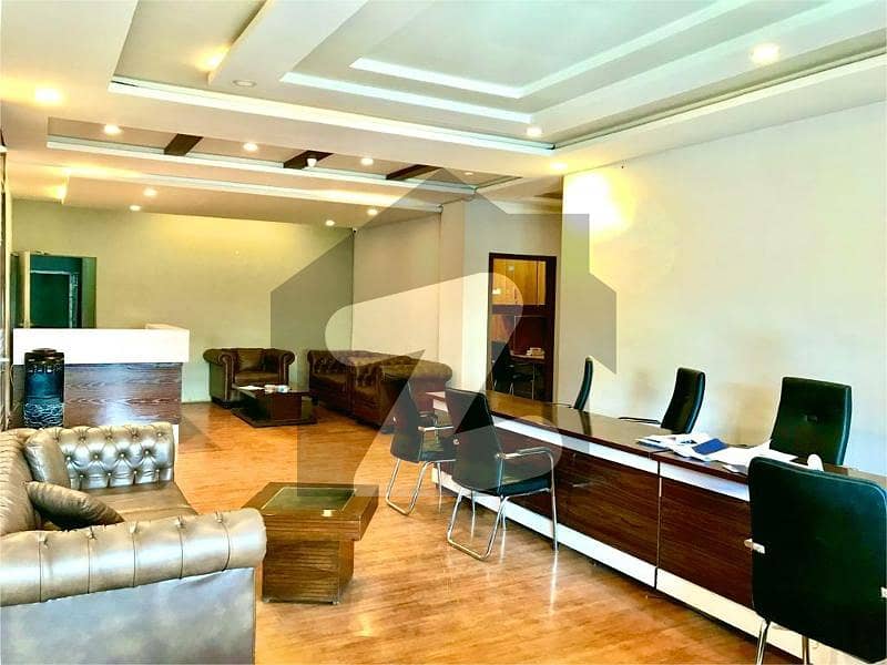 Fully Furnished Office 2,600-SQF 2nd Floor Fazale Haq Road Blue Area Islamabad Is Available For Rent: