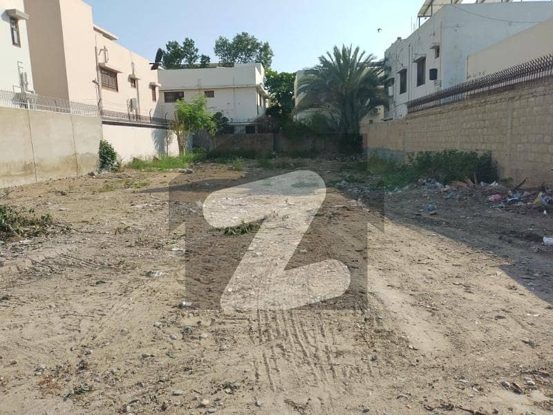 1000 Yards Divided Residential Plot For Sale At Most Outstanding And Captivating Loaction At Main Khayaban-e- Badar In Dha Defence Phase 5 KArachi.