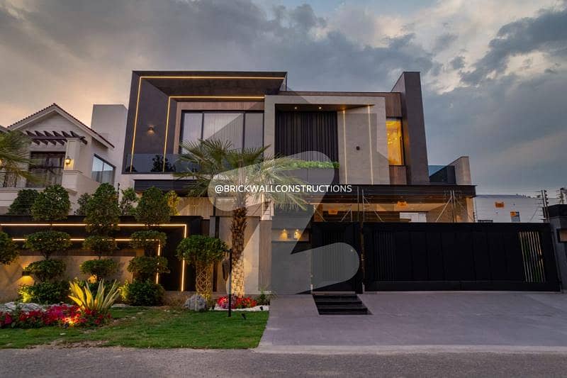 One Kanal Brand New Luxury Ultra-Modern Most Beautiful Full Basement Fully Furnished Home Theater Bungalow Near To Park And Commercial Market For Sale At Prime Of DHA Lahore