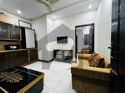 Live Comfortably in Johar Town: Furnished 1-Bed Apartment!