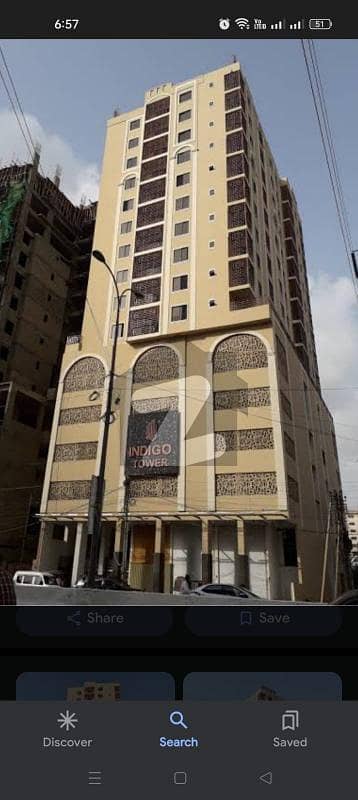 کلفٹن ۔ بلاک 9 کلفٹن,کراچی میں 2 کمروں کا 5 مرلہ فلیٹ 1.1 لاکھ میں کرایہ پر دستیاب ہے۔