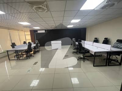 Semi Furnished Office Including Furniture And All