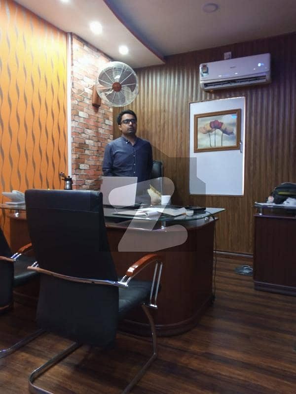Fully Furnished Office For Rent 850 Square Feet In Main Boulevard Gulberg.
