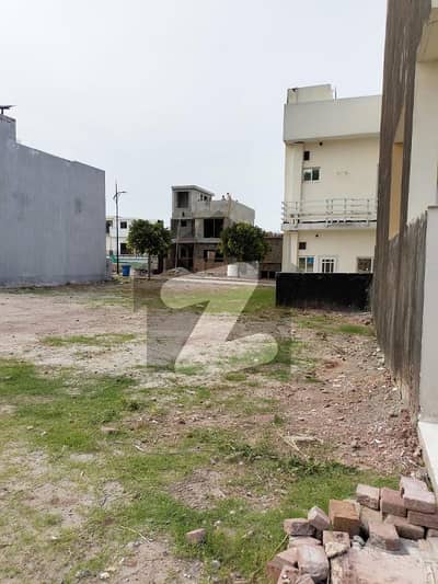 Sector M 1 kanal semi corner plot for sale bahria enclave islamabad