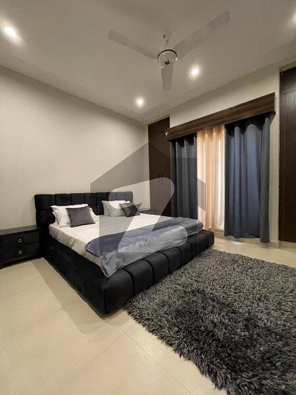 TWO BEDS BRAND-NEW LUXURY FULLY FURNISHED APARTMENT FOR RENT IN RIVER HILLS BAHRIA TOWN PHASE 7 RAWALPINDI