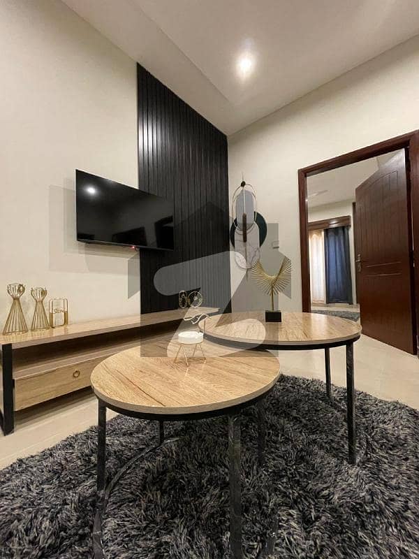 TWO BEDS BRAND-NEW LUXURY FULLY FURNISHED APARTMENT FOR RENT IN RIVER HILLS BAHRIA TOWN PHASE 7 RAWALPINDI