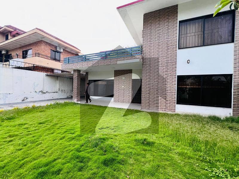 Prime Location Separate Ground Portion With Lawn Available For Rent