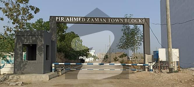 120sq. yards Plot Available in Pir Ahmed Zaman Town Block 1