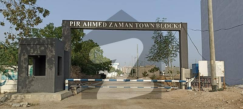120sq. yards Plot Available in Pir Ahmed Zaman Town Block 1