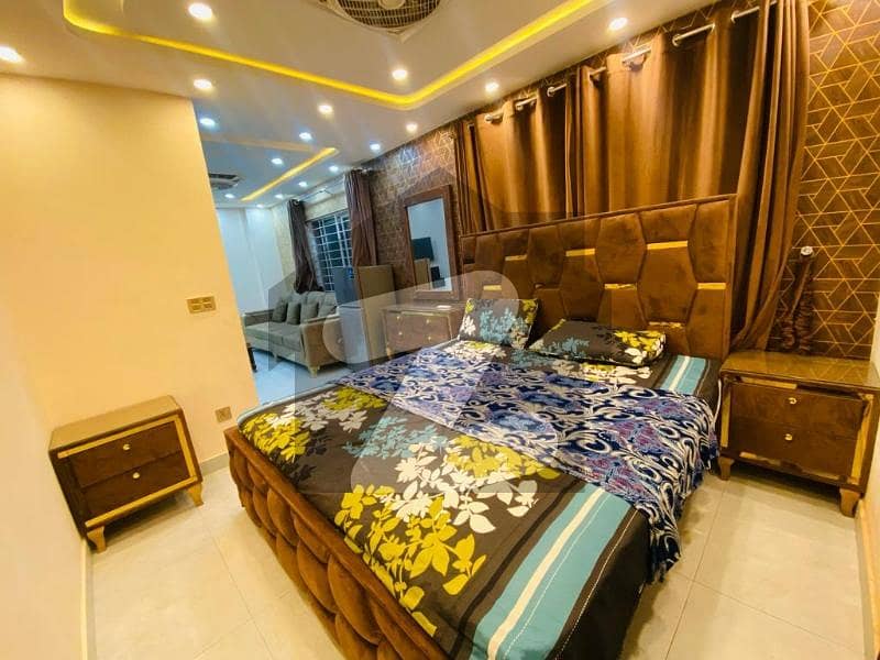 studio brand new luxury furnished flat apartment available in bahria town lahore