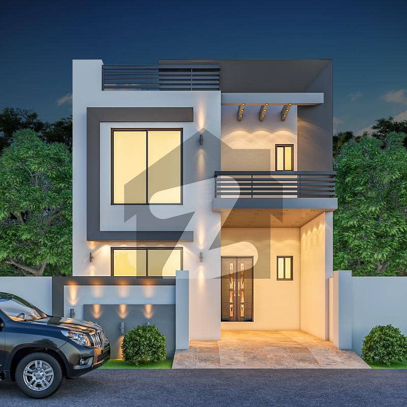 5 Marla Brand New Grey Structure At Affordable Price For Sale In Park View City Lahore