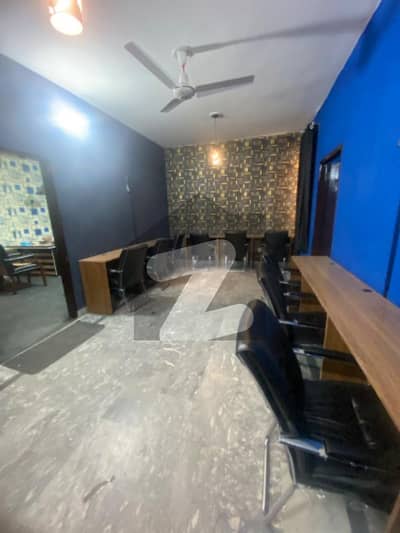 Fully Furnished Office Near Allah Ho Gol Chkr With All Setup