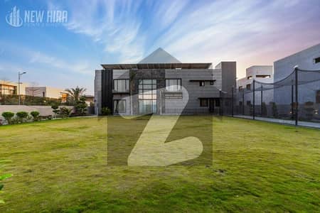 2 Kanal Construction Plus 2 Kanal Lawn Total 4 Kanal Include Semi-Furnished & Swimming Pool Modern Design Bungalow For Rent In Dha Phase 7 Top Location