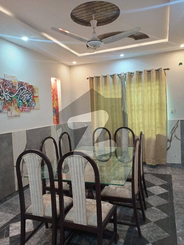 Double story 4 bedroom fully furnished Neet and clean 7 Marla house for rent demand 250000