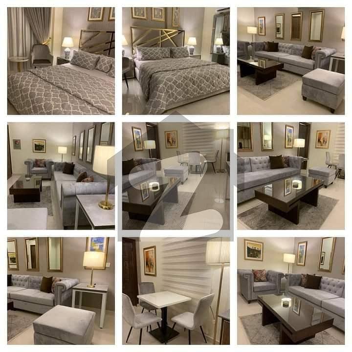 One Bedroom luxury Apartment Available For Rent In Sector C Bahria Town Lahore