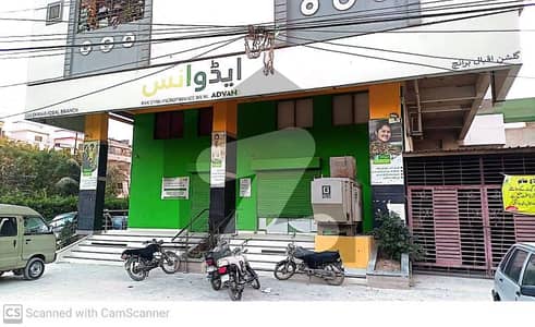 Bank Rented Shop's On Rashid Minhas Road Monthly Rent 510,000