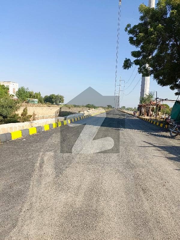 120 sq yard WEST OPEN in block 4 PIR AHMED ZAMAN TOWN