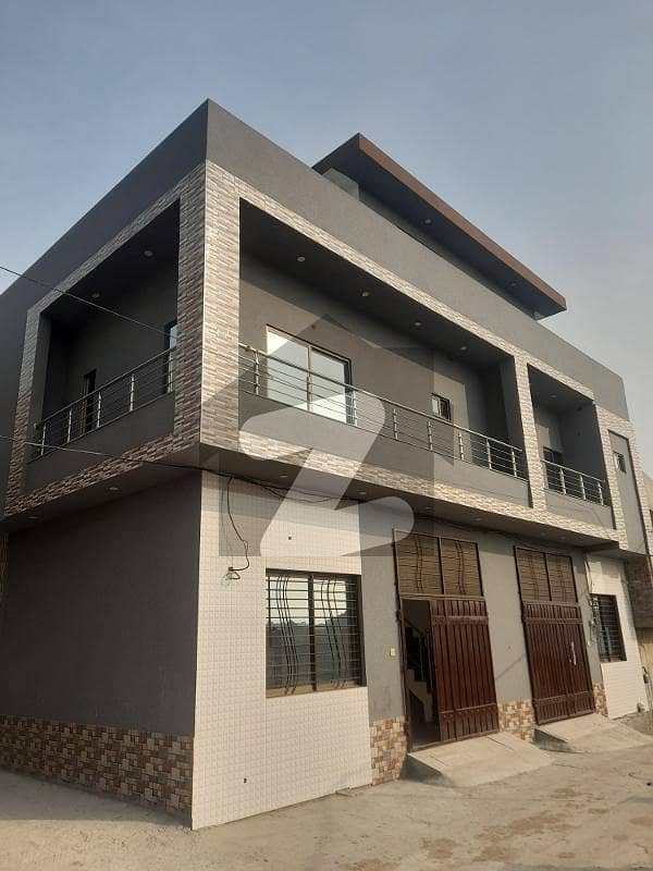 4 marla coner double story brand new furnished house for sale