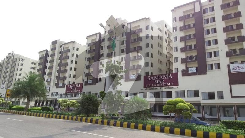 Samama Star Islamabad Apartment CORNER +MAIN EXPRESS 3 Bed 3 Attached Wash Rooms TV Lough, Kitchen 5th Floor Size 1236 Sqft For Sale Rs 180 Lac
