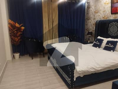 Two bedrooms fully furnished apartments for rent in bahria enclave