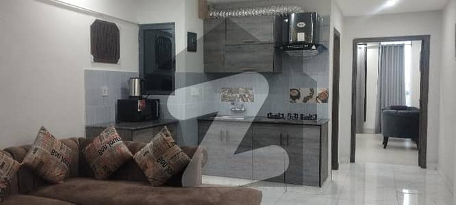 One bedrooms fully furnished apartments for rent in sector G Bahria enclave islamabad