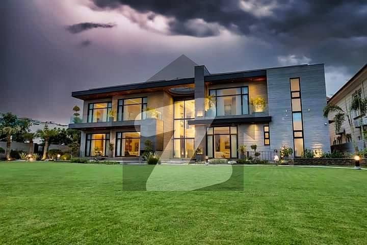 4 Kanal Brand New Full Basement Swimming Pool Full Furnished With Home Theater Gym Snooker Big Solar Modern Bungalow 2 Kanal Lawn 2 Kanal House For Sale In Phase 6