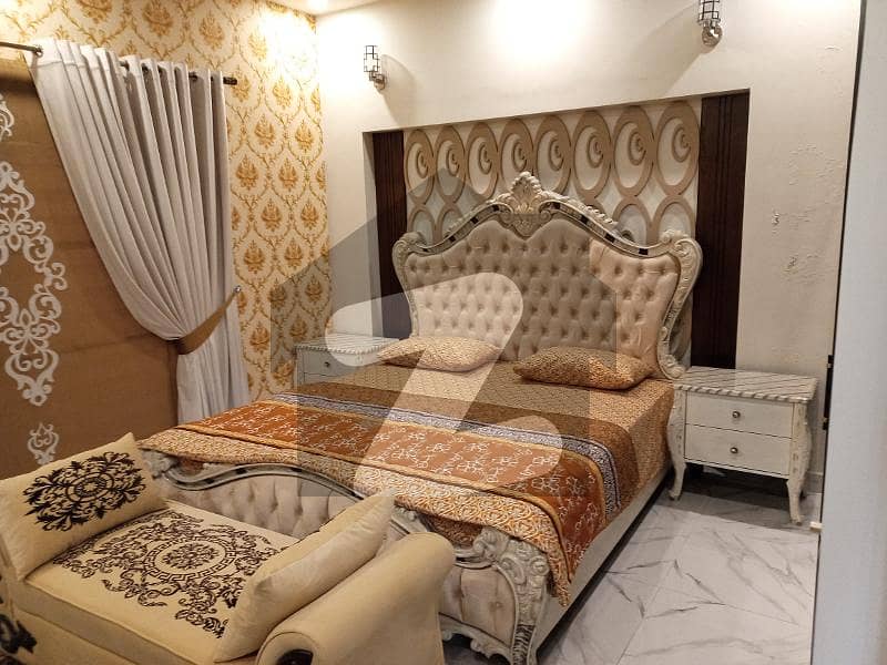 05 Marla Beautiful FUL Furnished House For Rent Close To Jamia Mosque Parks In Bahria Town Lahore