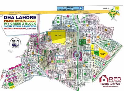 ڈی ایچ اے فیز 8 - بلاک ٹی فیز 8,ڈیفنس (ڈی ایچ اے),لاہور میں 1 کنال رہائشی پلاٹ 4.5 کروڑ میں برائے فروخت۔