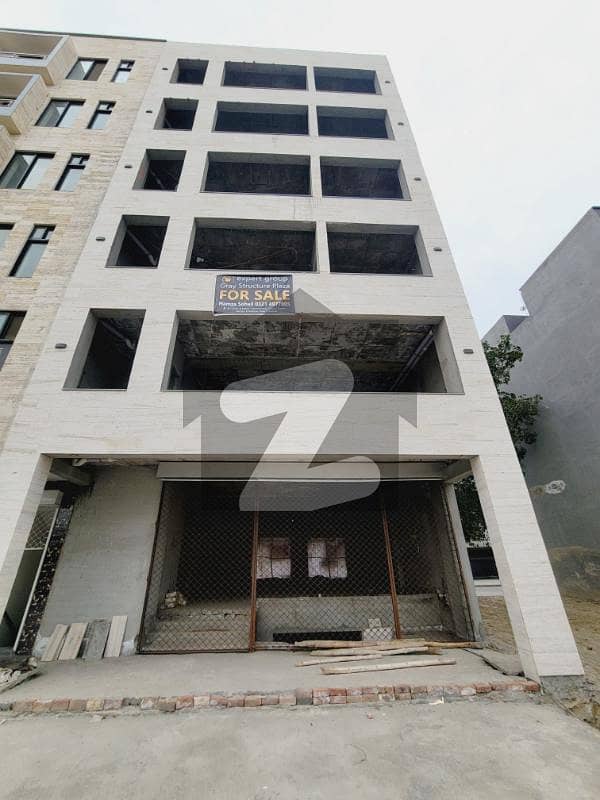 5.33 MARLA COMMERCIAL GRAY STRUCTURE PLAZA FOR SALE IN SECTOR E BAHRIA TOWN LAHORE