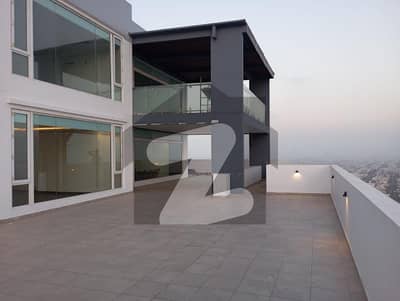 4 Bed DD Brand New Super Luxusious Penthouse For Rent At 70 Rivieria, Clifton Block 4
