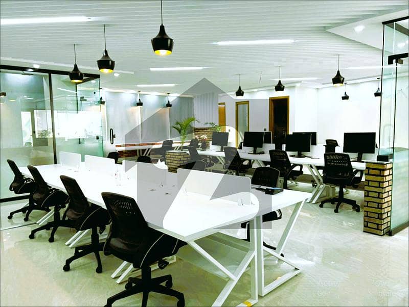 1,500 Sq. ft Brand New Fully Furnished Office Space Available For Rent In I-8 MARKAZ