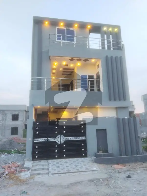 3.5 Marla Brand New House For Sale On Instalment Near Thoker Niaz Baig Jazac City Lahore