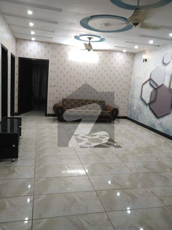10 Marla Corner+Facing Park Full Furnished Lower Portion For Rent In Bahria Town Lahore