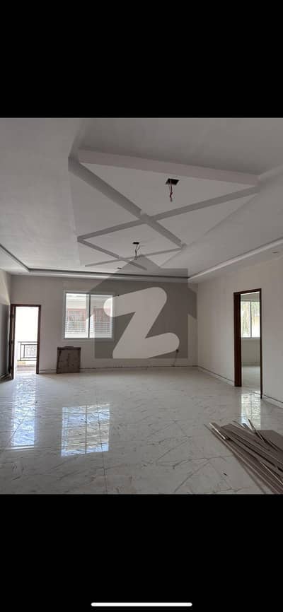 Brand New Portion 2nd Floor With Roof Having 4 Bed Attached Bath Drawing Lounge Open American Kitchen On Vip Location And Area Of Gulshan E Iqbal Block 13/D Secured Area
