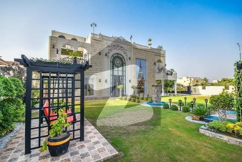 2 Kanal Most Luxurious Spanish Design House For Sale ( 1 Kanal House with 1 Kanal Lawn) Near To Carrefour & Park Hot Location