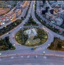 1 Kanal Ideal Location Plot Available For Sale In Bahria Town Overseas Sector1.