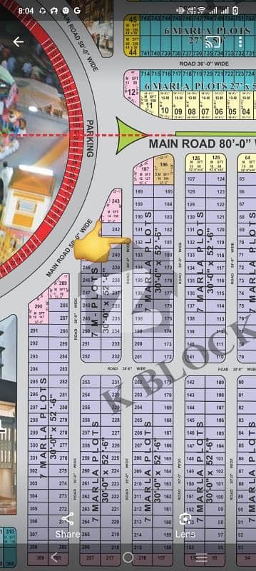 K Block 7 Marla Hot Location Plot For Sale At Reasonable Price