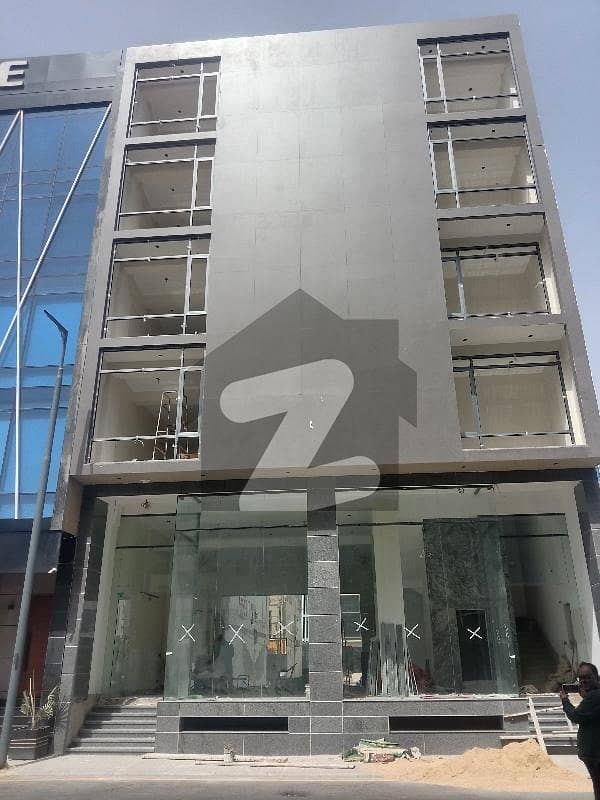DHA defence Karachi phase 6 Bukhari commercial 200 yards office building available for rent
