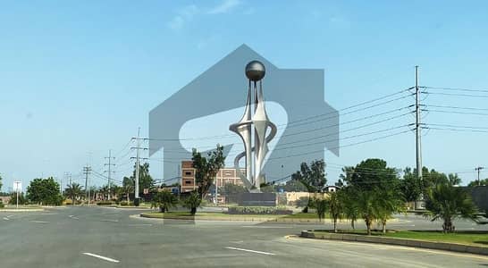 8 Marla Commercial Plot At 150 Feet Wide Main Boulevard Road Of Bahria Orchard