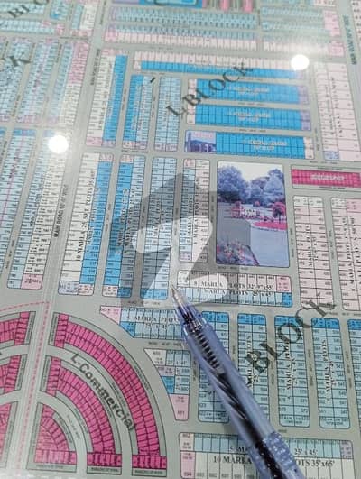 L395 After to carner hot location plot for sale Al Rehman garden phase2 Pani paid with out pool wire