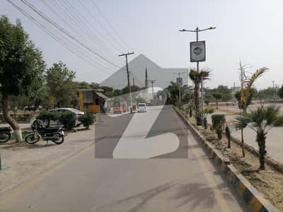 A Corner 10 Marla Residential Plot In Punjab Small Industries Is On The Market For sale