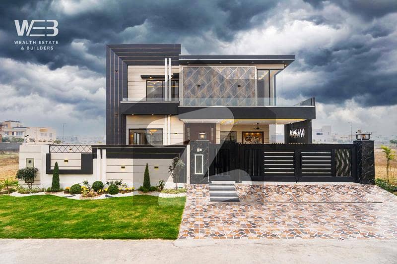 Modern Style Gray Nate Designer Villa For Sale In DHA Phase 7