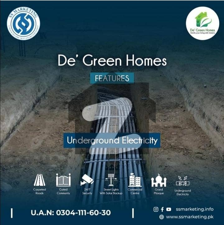 Residential Plot Is Available For sale In De Green Homes