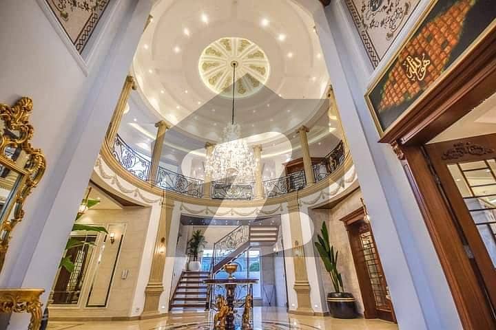 FAISAL RASOOL DESIGN FULL BASEMENT FULLY FURNISHED MOST BEAUTIFUL LUXURY BANGLOW SWINGING POOL+HOME THEATER AND SANOKER TABLE FOR SALE