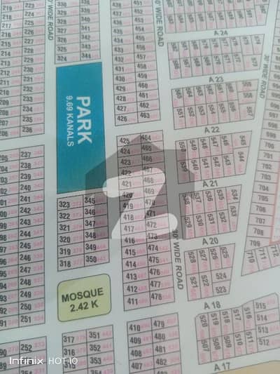 DHA Rahbar Sector-1 Block A option available corner plot near msjid park reasonable price as per market All dues clear possession area