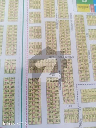 DHA Rahbar Sector-2 Block H its corner plot on main 100 ft wide road deal ll be locked only on 5 marla's excess land not paid possession plot