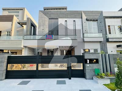 10 Marla beautiful designer brand new lavish house for sale in iras block hot location 60 fet road demand @4.85